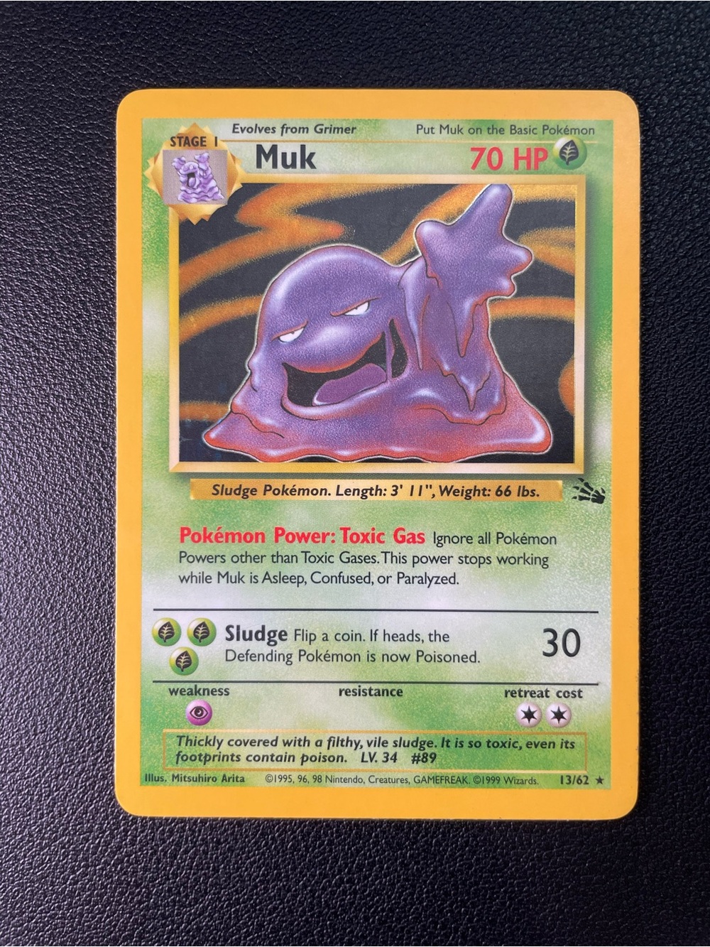 Muk #13/Pokemon Fossil